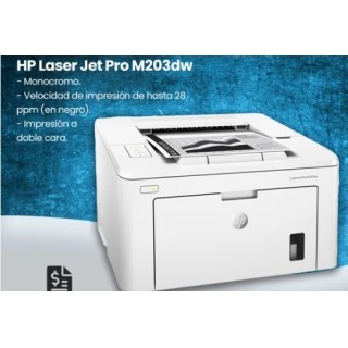 Impresora HP LASER JET PRO M203DW